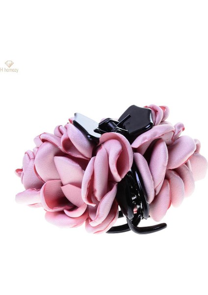 2 Parça Moda Kumaş Gül Çiçek Büyük Saç Kelepçe Pençe Klip Aksesuarları (Yurt Dışından) fiyatları