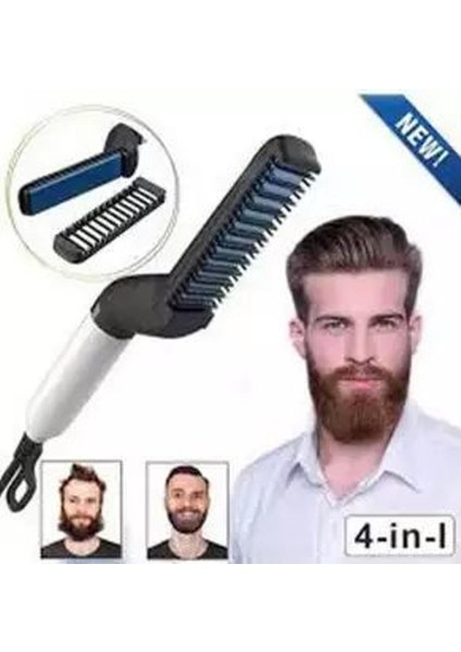 Sakal Düzleştirici Saç Tarağı (Yurt Dışından)