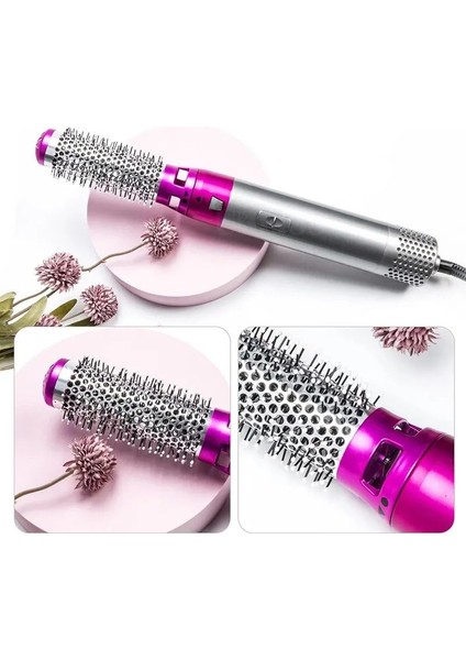 Saç Kurutma Makinesi Tarağı Saç Kıvırmak ve Düzleştirmek Için 5'i 1 Arada Sıcak Hava Tarağı Otomatik Düz Saç Tarağı ve Saç Kurutma Makinesi Sıcak Tarak (Yurt Dışından) modelleri
