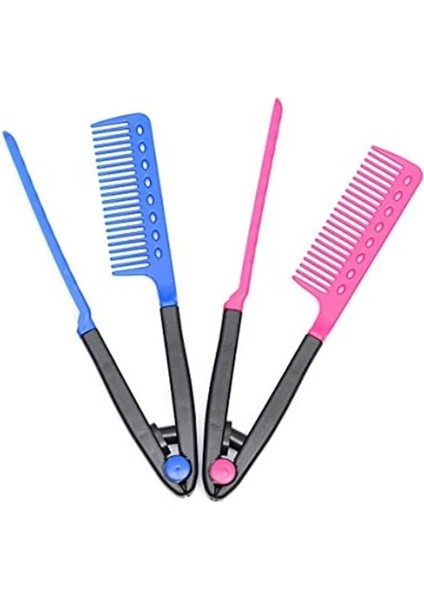 Adet Kadın V Tipi Yıkanabilir Katlanır Saç Düzleştirici Tarak Dıy Salon Kuaförlük Fırça Şekillendirici Aracı Aksesuarları (Yurt Dışından) fırsatları