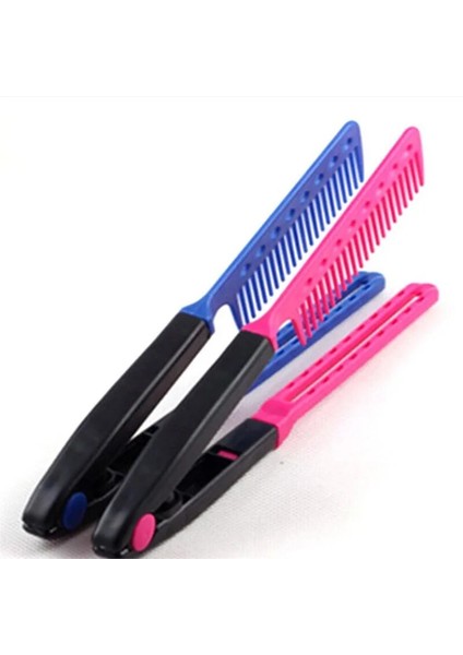 Adet Kadın V Tipi Yıkanabilir Katlanır Saç Düzleştirici Tarak Dıy Salon Kuaförlük Fırça Şekillendirici Aracı Aksesuarları (Yurt Dışından) indirimleri