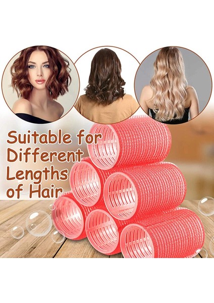 6 Adet Isısız Saç Rulosu Hacmi Kendinden Kavrama Tutma Saç Bigudi Hiçbir Isı Gecede Dıy Salon Kıvırcık Kuaförlük Saç Araçları (Yurt Dışından) modelleri