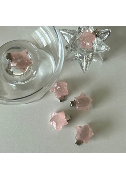 Düğün Saç Tokası Yıldız Firkete Yavaş Yavaş Pembe Saç Tokası Reçine Saç Tokalarım Sevimli Dekoratif Saç Tokaları Saç (Yurt Dışından) indirimleri