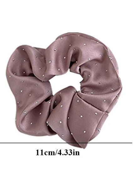 Kadın Kızlar Scrunchies Moda Nokta Saç Kravatlar Şapkalar Kafa Halat Halka Elastik Hairband At Kuyruğu Tutucu Saç Aksesuarları (Yurt Dışından) fırsatları