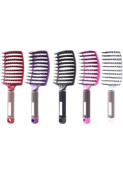 Sihirli Saç Düzleştirme Fırçası Kıl Naylon Kadın Islak Kıvırcık Detangle Saç Fırçası Salon Kuaförlük Şekillendirici Araçları (Yurt Dışından) modelleri
