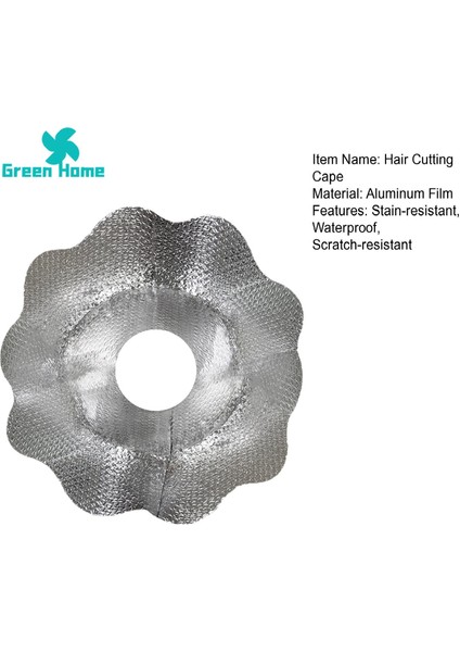 Yeşil Ev Saç Kesme Pelerin Su Geçirmez Çocuk Yetişkinler Berber Saç Kesimi Pelerin (Yurt Dışından) fırsatları