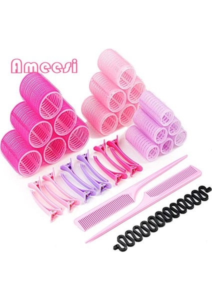 Ameesi Kuaförlük Bigudi Klipsli Taraklar Kısa Uzun Saç Rulosu (Yurt Dışından) modelleri