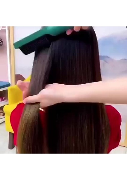 Haşlanma Teknoloji, Hızlı Isınma, 5 Isı Seviyesi, Otomatik Kapanma Özelliğine Sahip Çok Renkli Saç Düzleştirme FırçasıEv, Seyahat ve Salonda Saç Düzleştirme Mükemmel (Yurt Dışından)