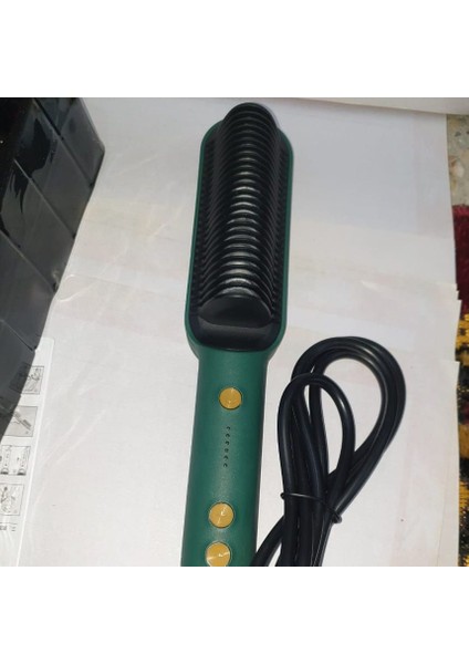 Saç Düzleştirici Tarak Elektrikli Saç Düzleştirici Fırçası Kız ve Erkek Için Saç Düzleştirme Tarak (Yurt Dışından)