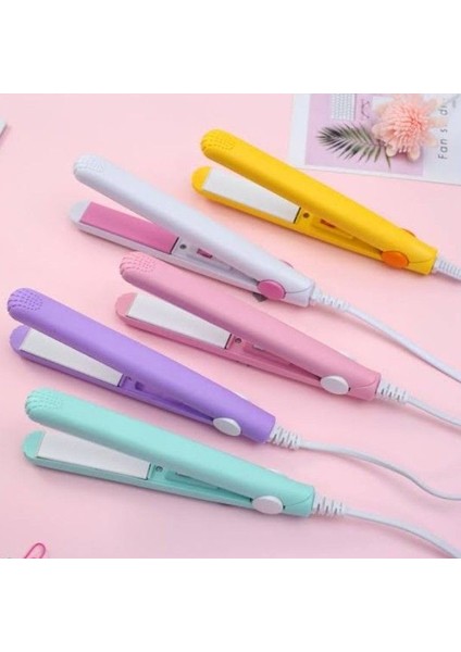 Mini Saç Düzleştirici | Demir Saç Düzleştirici | Saç Düzleştirici Bukle Maşası | Seyahat Boyutu Taşınabilir Saç Düzleştirici | Mini Saç Düzleştirici (Yurt Dışından)