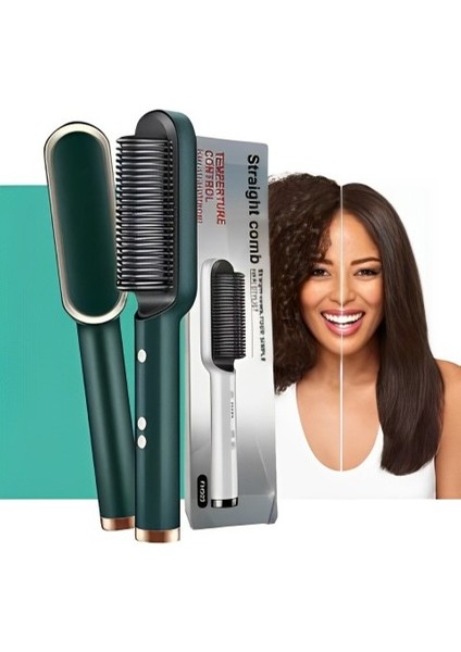 Saç Düzleştirici Fırçası Saç Düzleştirici Fırçası Sıcak Hava Fırçası Saç Şekillendirici (Yurt Dışından) fırsatları