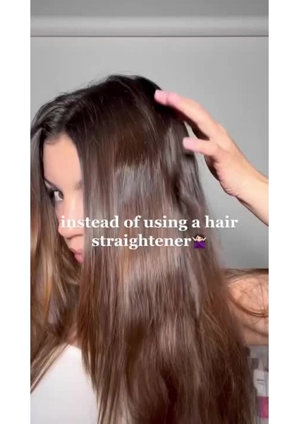 Kadınlar Için Elektrikli Saç Düzleştirme Fırçası - 39 Saniyede Hızlı Isıtma, 5 Ayar, Otomatik Kapanma (Yurt Dışından)