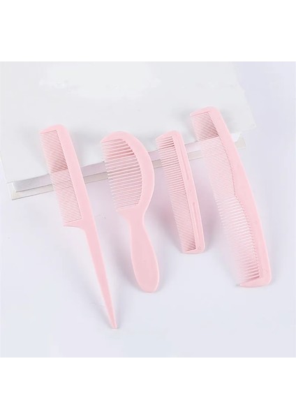 Yeni 2020 4 Adet/takım Pembe Siyah Saç Tarak Berber Aksesuarları Düzleştirme Fırçası Anti-Statik Salon Saç Bakımı Şekillendirici Aracı Saç Için (Yurt Dışından)