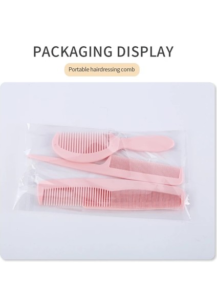 Yeni 2020 4 Adet/takım Pembe Siyah Saç Tarak Berber Aksesuarları Düzleştirme Fırçası Anti-Statik Salon Saç Bakımı Şekillendirici Aracı Saç Için (Yurt Dışından) fiyatları
