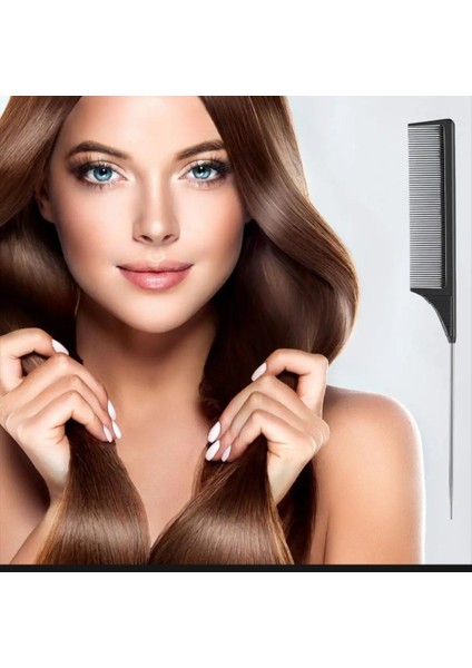 Kuyruk Saç Stili Metal Tarak 8.8 Inç (Yurt Dışından) modelleri