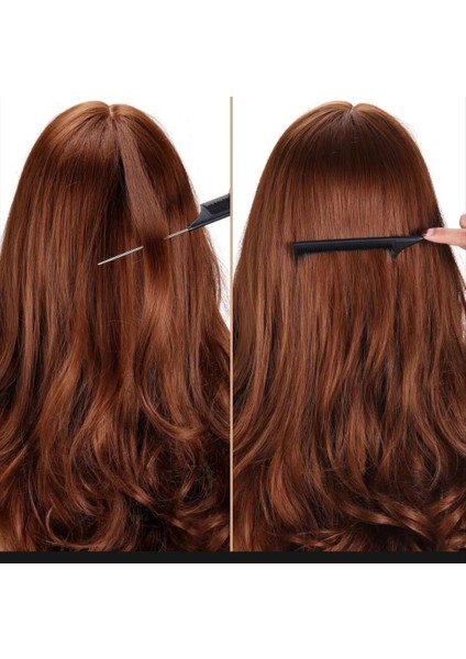 Kuyruk Saç Stili Metal Tarak 8.8 Inç (Yurt Dışından) indirimleri