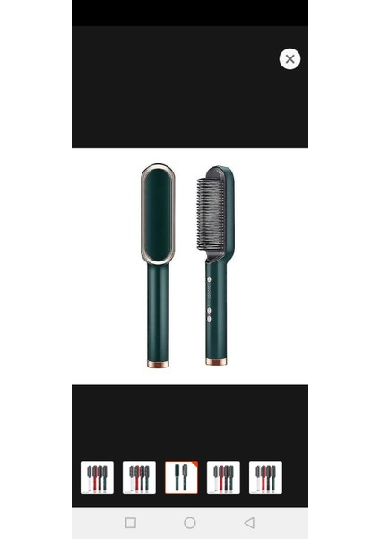 Saç Düzleştirici Fırçası (Yurt Dışından) modelleri