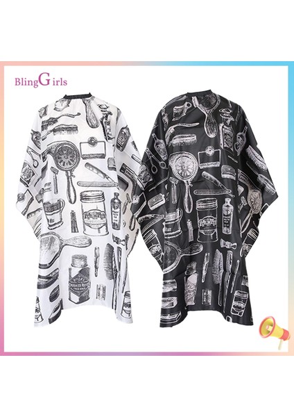 Kuaförlük Elbisesi Toz Geçirmez Profesyonel Saç Kesme Pelerini (Yurt Dışından) modelleri