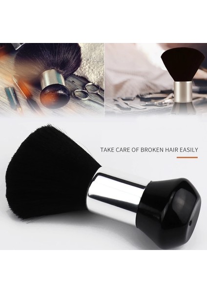 Kapper Temizleme Haarborstel Haar Süpürme Borstel Zachte Vezels Hals Gezicht Silgi Fırçası Kapper Aksesuarları Gereedschap (Yurt Dışından)