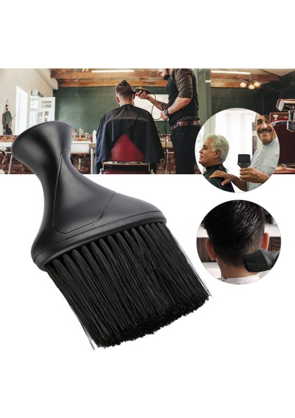 Taşınabilir Yumuşak Saç Fırçası Boyun Silgi Kuaförlük Saç Kesme Şekillendirici Temizleme Fırçası Berber Temizleme Saç Fırçası Saç Süpürme Fırçası (Yurt Dışından)