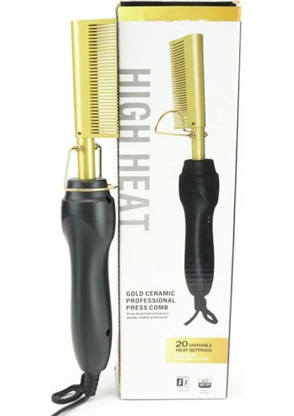 Altın Seramik Profesyonel Pres Tarağı (Yurt Dışından)