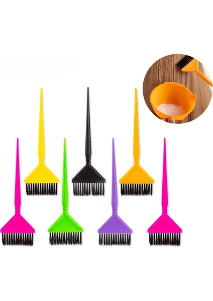 Profesyonel Saç Boyama Fırçası Balayage Yumuşak Saç Fırçası Salon Saç Renklendirme Fırçaları Vurgulama Saç Rengi Fırçası (Yurt Dışından)