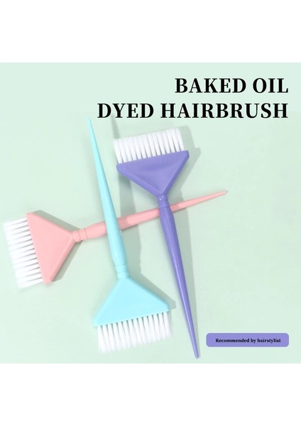 Ev Diy Saç Boyama Brushe Boya Krem Fırçalar Boya Saç Fırçaları Saç Bakım Fırçası Berber Kuaförlük Şekillendirici Fırça (Yurt Dışından)