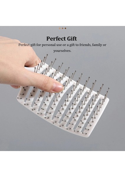 Saç Fırçası Statik Geçirmez Makyaj Tarak Moda Şık Saç Fırçası Tarak Salon Kuaförlük Araçları Aksesuarları Kadın (Yurt Dışından)