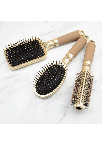 Moda Saç Fırçası Sihirli Saç Tarak Dolaşık Açıcı Saç Fırçası Detangle Bit Masaj Tarak Kadın Arapsaçı Kuaförlük Salonu (Yurt Dışından)