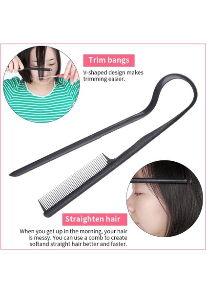Kadınlar Için Faydalı Araçlar Saç Şekillendirici Saç Düzleştirici Salon Tarak Kuaförlük Pürüzsüz Aracı (Yurt Dışından) fırsatları