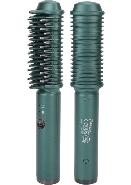 Saç Düzleştirici, Akülü Saç Düzleştirici Kıvırma Fırçası, Eşit Hızda Isıtma, USB Şarj Edilebilir Saç Şekillendirme Aracı, Elektrikli Sıcak Tarak (Yurt Dışından) fiyatları