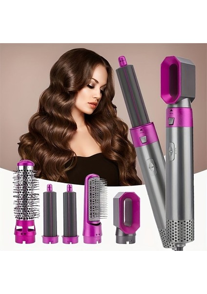 Kuru Veya Islak Saçları Düzleştirmek Için 5'i 1 Arada Elektrikli Tarak, Sıcak Hava Fırçası, (Yurt Dışından) fiyatları