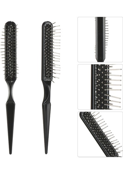 Adet Peruk Fırçası Sivri Kuyruk Hava Yastığı Fırçası Saç Uzatma Fırçası Kadın Kızlar Için Kuaförlük Şekillendirici Aracı Kafa Derisi Masaj Tarak (Yurt Dışından) modelleri