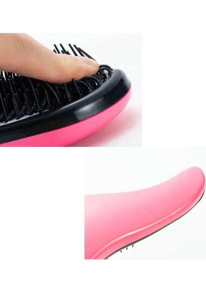 Bebek Çocuk ve Kadın Dolaşık Açıcı Saç Fırçası Tarak Salon Nazik Anti-Statik Fırça Arapsaçı Islak Kuru Kıllar Kolu Arapsaçı Kıvırcık (Yurt Dışından) fırsatları