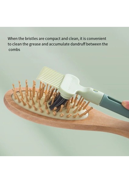 Saç Fırçası Tarak Temizleme Pençe Hava Yastığı Tarak Temizleyici Massagecomb Profesyonel Salon Şekillendirici Temizleme Aracı Cepillo Para Cabello (Yurt Dışından)