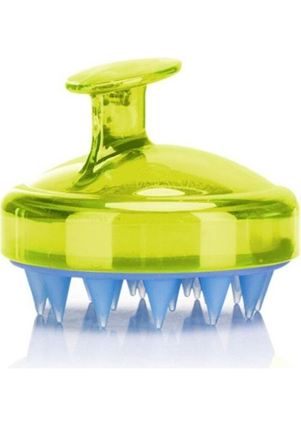 Silikon Saç Derisine Masaj Fırçası Tarak Şampuan Saç Yıkama Tarak Sihirli Kolu Fırça Banyo Spa Masaj Fırçası Escova De Cabelo (Yurt Dışından)