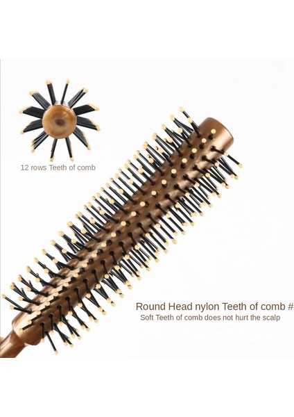 Yuvarlak Saç Tarak Kadın Kıvırcık Saç Fırçası Masaj Saç Fırçası Rulo Tarak Kuaförlük Taraklar Salon Şekillendirici Araçları Berber Aksesuarları (Yurt Dışından) fiyatları
