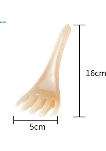 Uzun Saplı Geniş Diş Saç Tarak Kafa Saç Fırçası Kazıma Kafa Derisi Salon Aracı Boyun Geri El Kol Bakım Için Taşınabilir Tarak, Pembe (Yurt Dışından)
