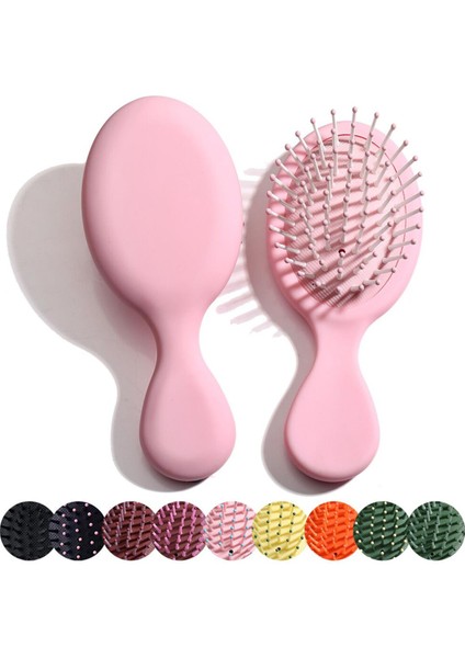 Adet Hava Yastığı Saç Fırçası Mini Kafa Masaj Tarak Anti Statik Çok Renkli Taşınabilir Islak Kuru Kullanım Kadın Saç Tarak Şekillendirici Aksesuarları (Yurt Dışından)