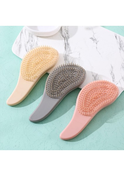 【sıcak Indirim】 Taşınabilir Saplı Saç Tarak Anti Statik Masaj Saç Fırçası Detangle Duş Masaj Saç Fırçası Tarak Salon Saç Şekillendirici Araçları (Yurt Dışından) modelleri
