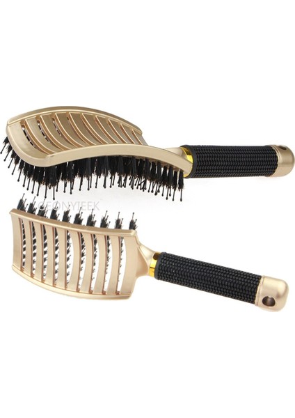 Anti Klit Saç Fırçası Kadın Kadın Saç Derisi Masaj Tarak Kıl Naylon Saç Fırçası Islak Kıvırcık Detangle Saç Fırçası Salon (Yurt Dışından) modelleri