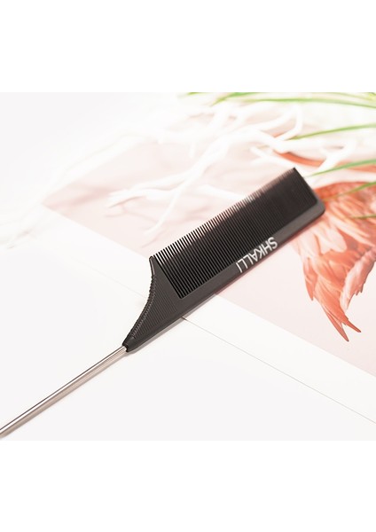 Ince Diş Metal Pin Kuaförlük Saç Şekillendirici Sıçan Kuyruğu Tarak Kuaför Vurgulamak Tarak Saç Boyası Araçları (Yurt Dışından) fırsatları