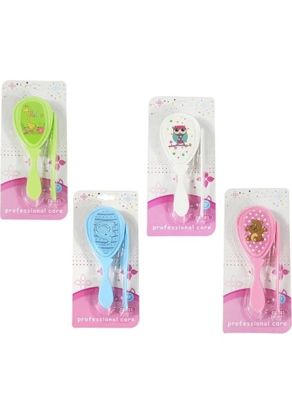 Adet/takım Yumuşak Yürümeye Başlayan Fırça Tarak Fırça Karikatür Bebek Saç Fırçası Yenidoğan Saç Fırçası Bebek Tarak Kafa Masajı Bebek Bakımı (Yurt Dışından) modelleri