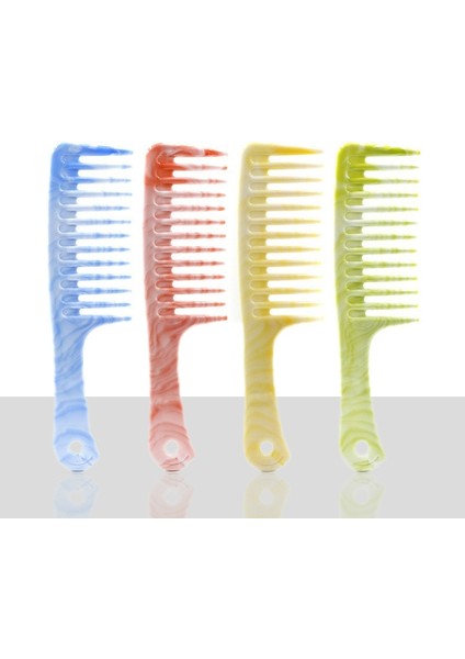 Geniş Dişli Tarak Ful Uzun Saç Şekillendirme Aracı Tarak (Yeşil) (Yurt Dışından) indirimleri