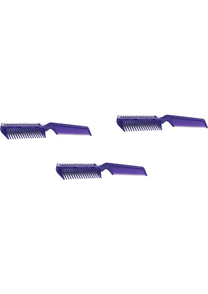 Jınmy 3x Metal Bıçaklı Tıraş Makinesi Plastik Saç Tarak Kesici Giyotin Mor (Yurt Dışından) modelleri