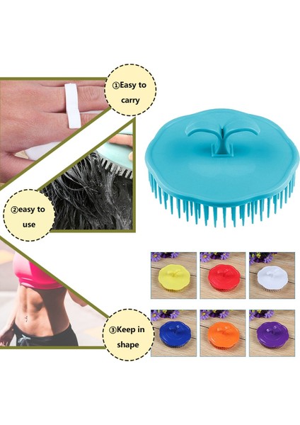 Taşınabilir Cep Saç Tarak Yuvarlak Saç Fırçası Shambrush Saç Derisi Masaj Tarağı (Yurt Dışından) fırsatları