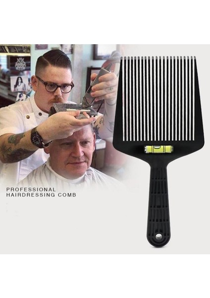 1 Adet Pro Dengeli Sıvı Standart Tarak Liu Hai Itme Düz Kafa Diş Tarak Ekstra Büyük Düz Toper Büyük Geniş Çatal Tarak Berber Sıcak (Yurt Dışından)