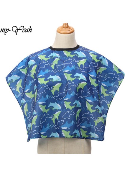 Myyeah Çocuk Çocuk Kuaförlük Bez Sarma Saç Kesme Kuaför Berberler Pelerinler Elbisesi Salon Saç Kesimi Sarar Koruyucu Şekillendirici Araçları (Yurt Dışından)