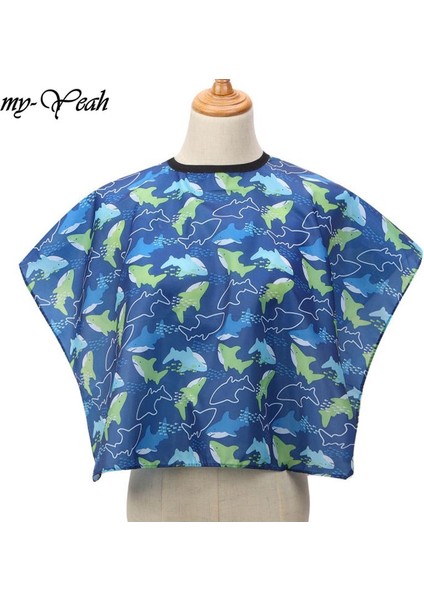 Myyeah Çocuk Çocuk Kuaförlük Bez Sarma Saç Kesme Kuaför Berberler Pelerinler Elbisesi Salon Saç Kesimi Sarar Koruyucu Şekillendirici Araçları (Yurt Dışından) modelleri