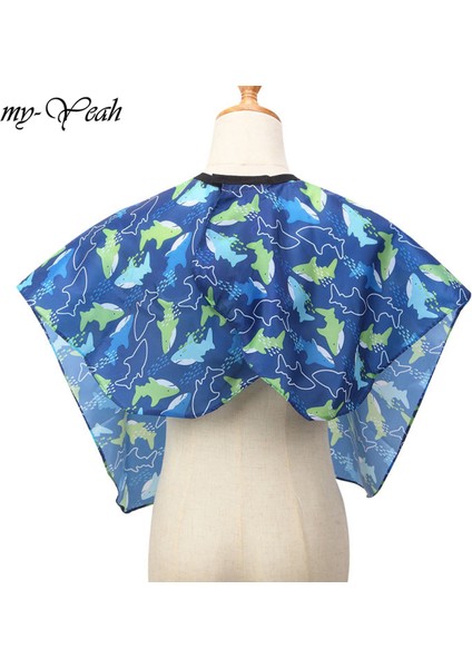 Myyeah Çocuk Çocuk Kuaförlük Bez Sarma Saç Kesme Kuaför Berberler Pelerinler Elbisesi Salon Saç Kesimi Sarar Koruyucu Şekillendirici Araçları (Yurt Dışından) fırsatları